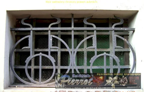 Krata drzwiowa — Zabezpieczenie wejścia, realizacja PIERROT Metal Studio