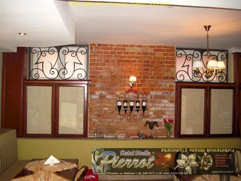 Krata zdobiona — Ochrona i ozdoba, realizacja PIERROT Metal Studio