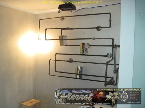 Kwietnik — Detal dekoracyjny, realizacja PIERROT Metal Studio